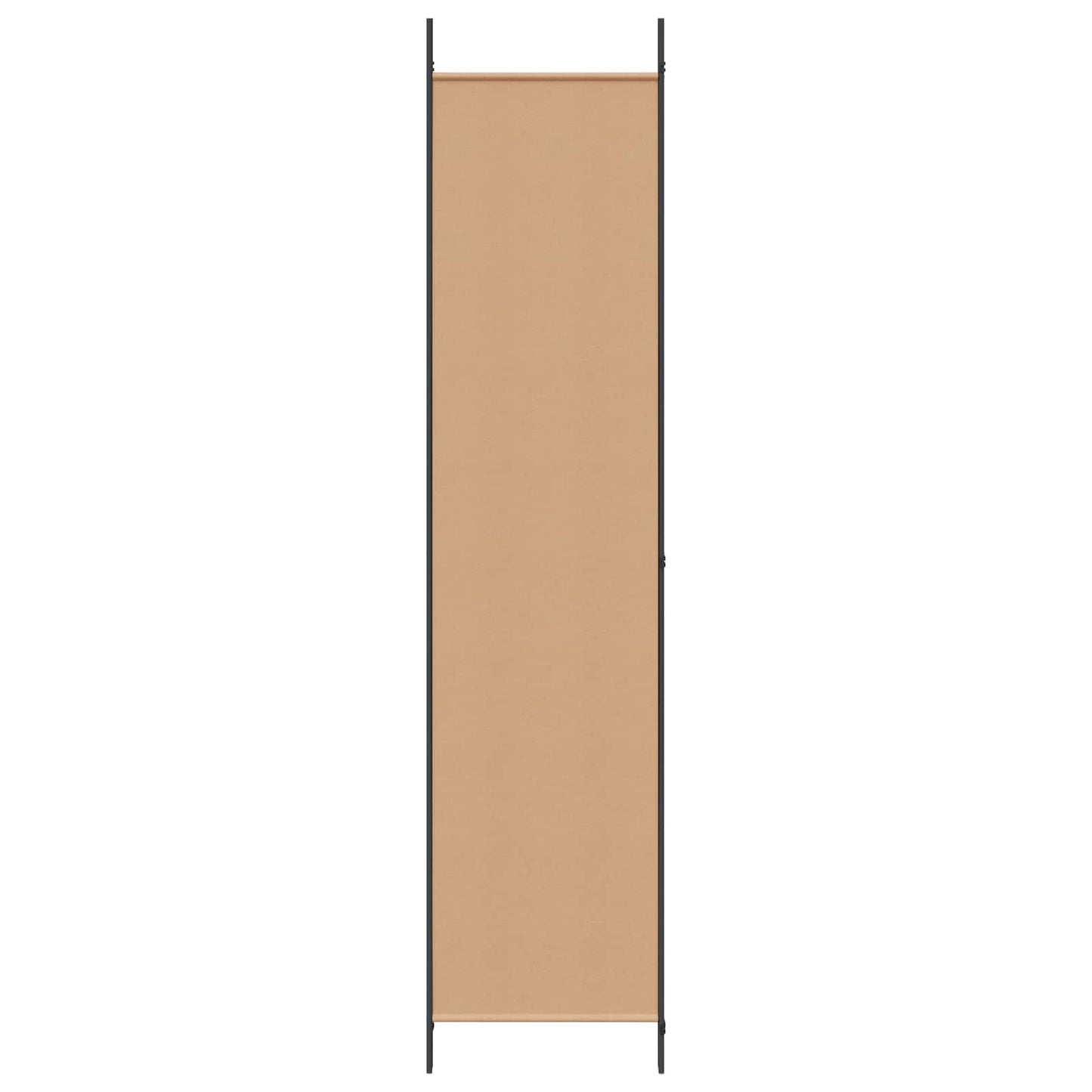 3-Panel Room Divider Beige 150 x 220 cm Stof
