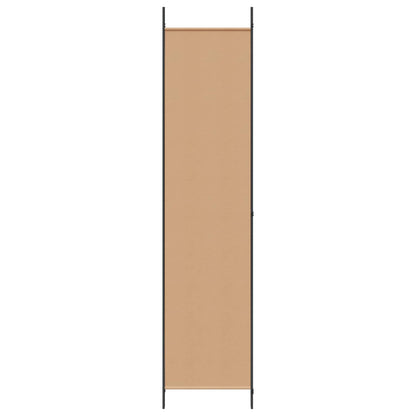 3-Panel Room Divider Beige 150 x 220 cm Stof