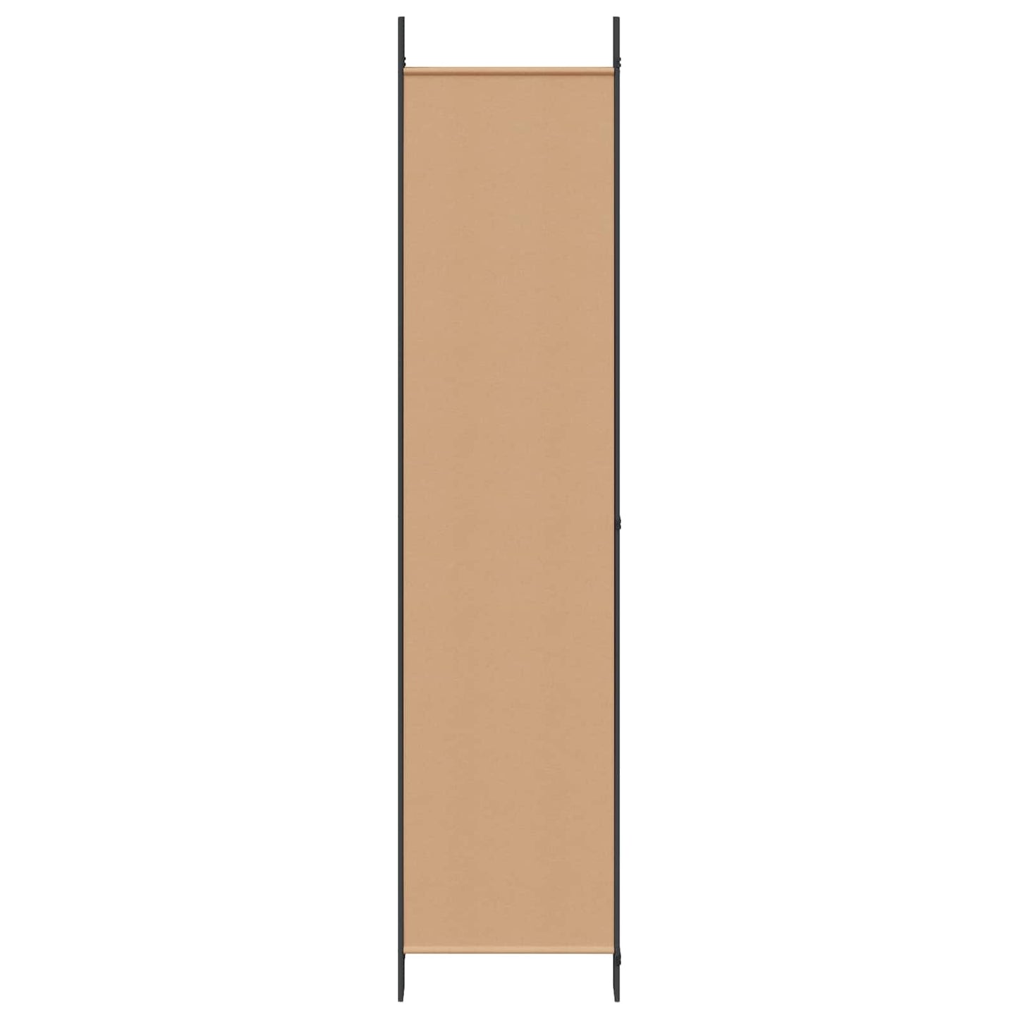 6-Panelen Kamerscherm Beige 300 x 220 cm Stof