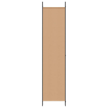 6-Panelen Kamerscherm Beige 300 x 220 cm Stof