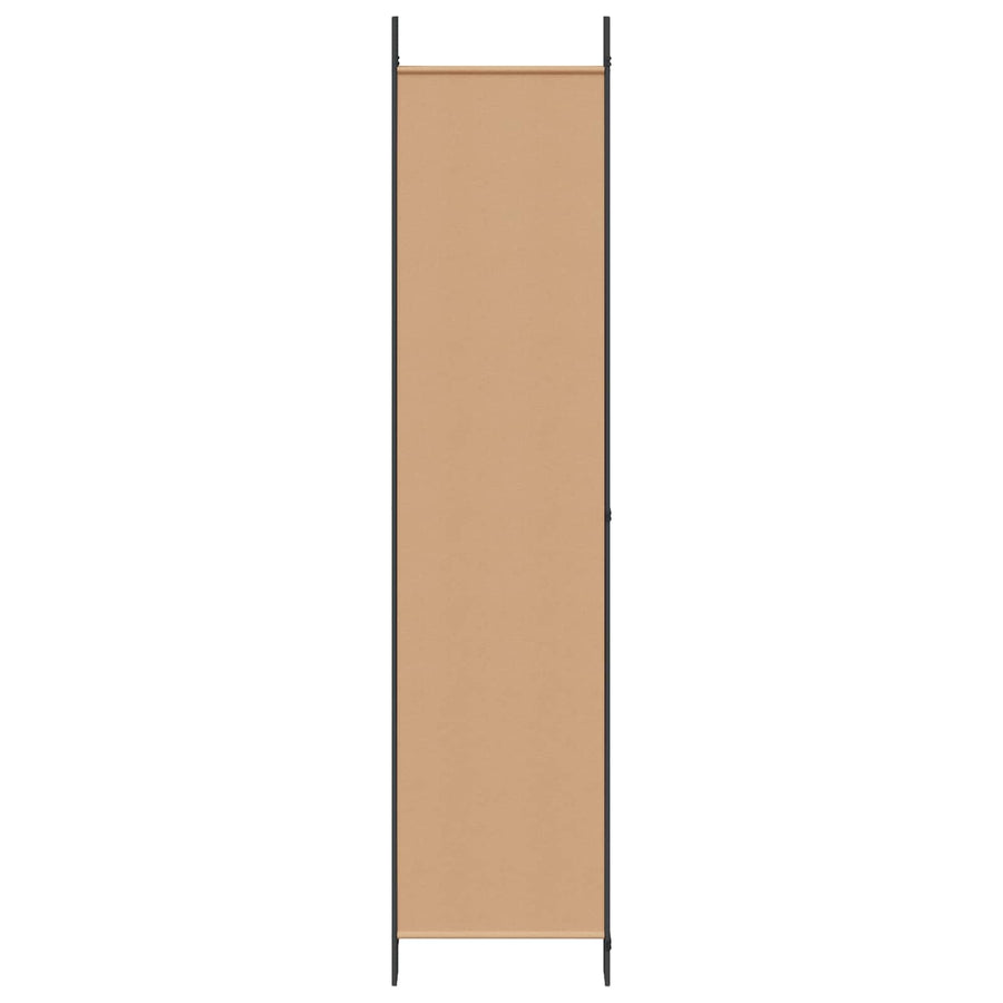 6-Panelen Kamerscherm Beige 300 x 220 cm Stof