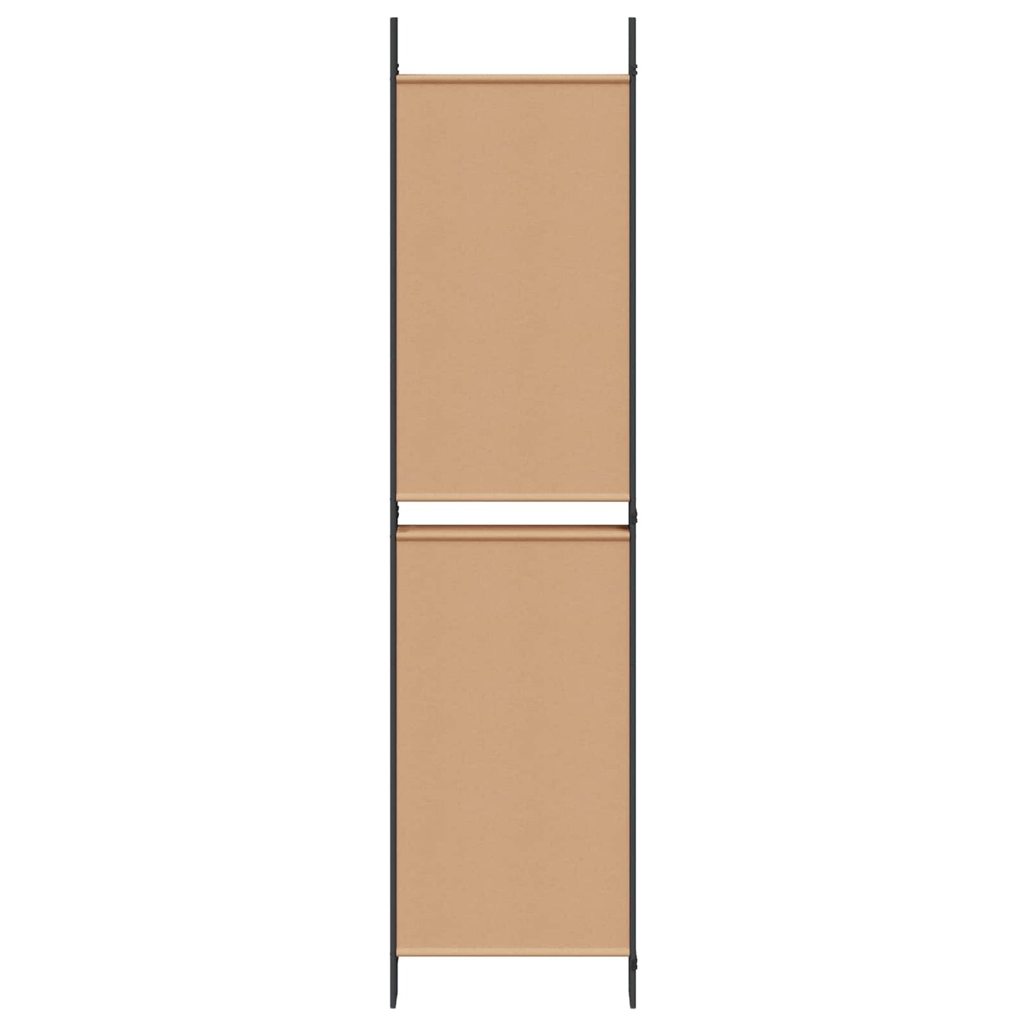 6-Panelen Kamerscherm Beige 300 x 200 cm Stof