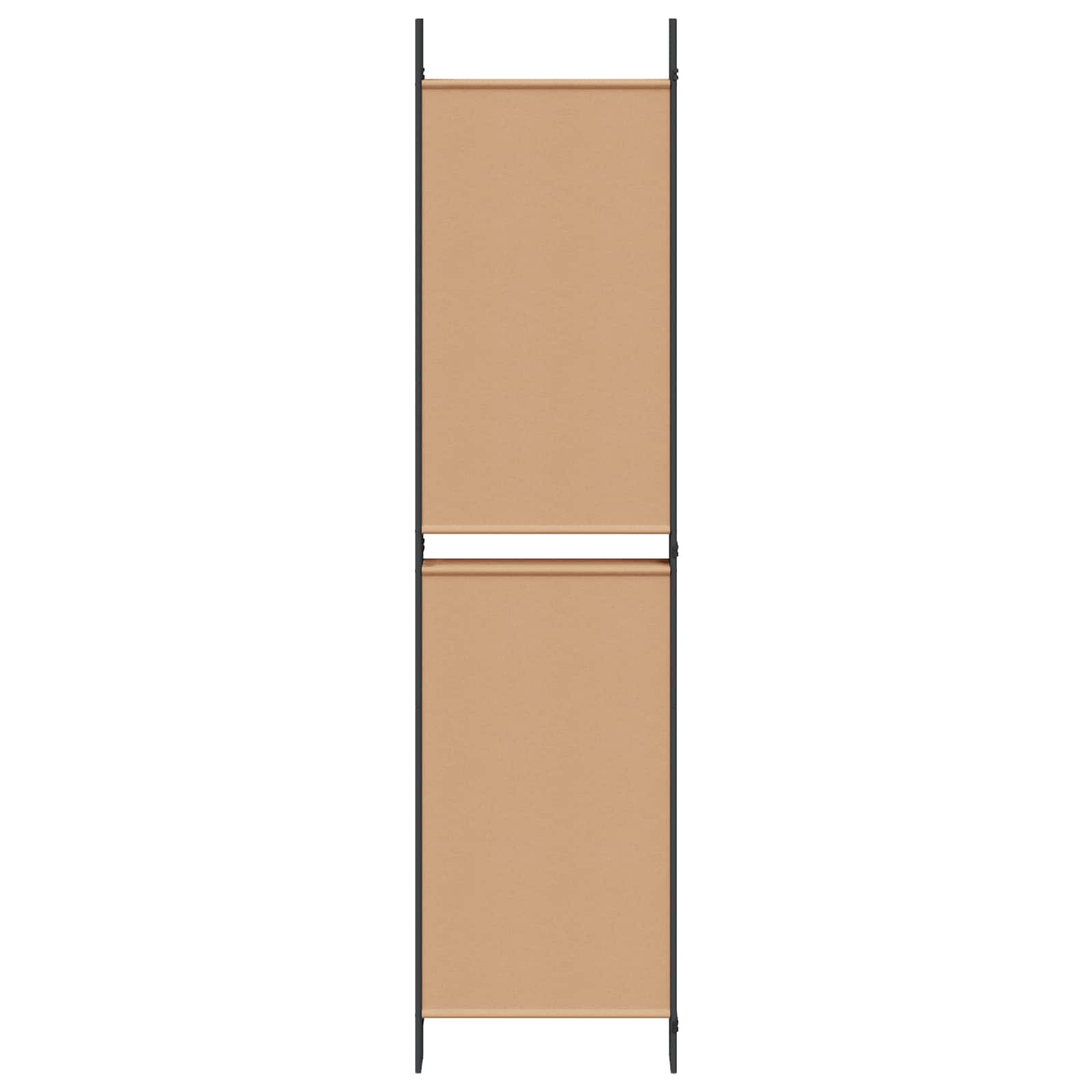 6-Panelen Kamerscherm Beige 300 x 200 cm Stof