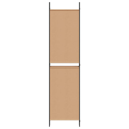 6-Panelen Kamerscherm Beige 300 x 200 cm Stof