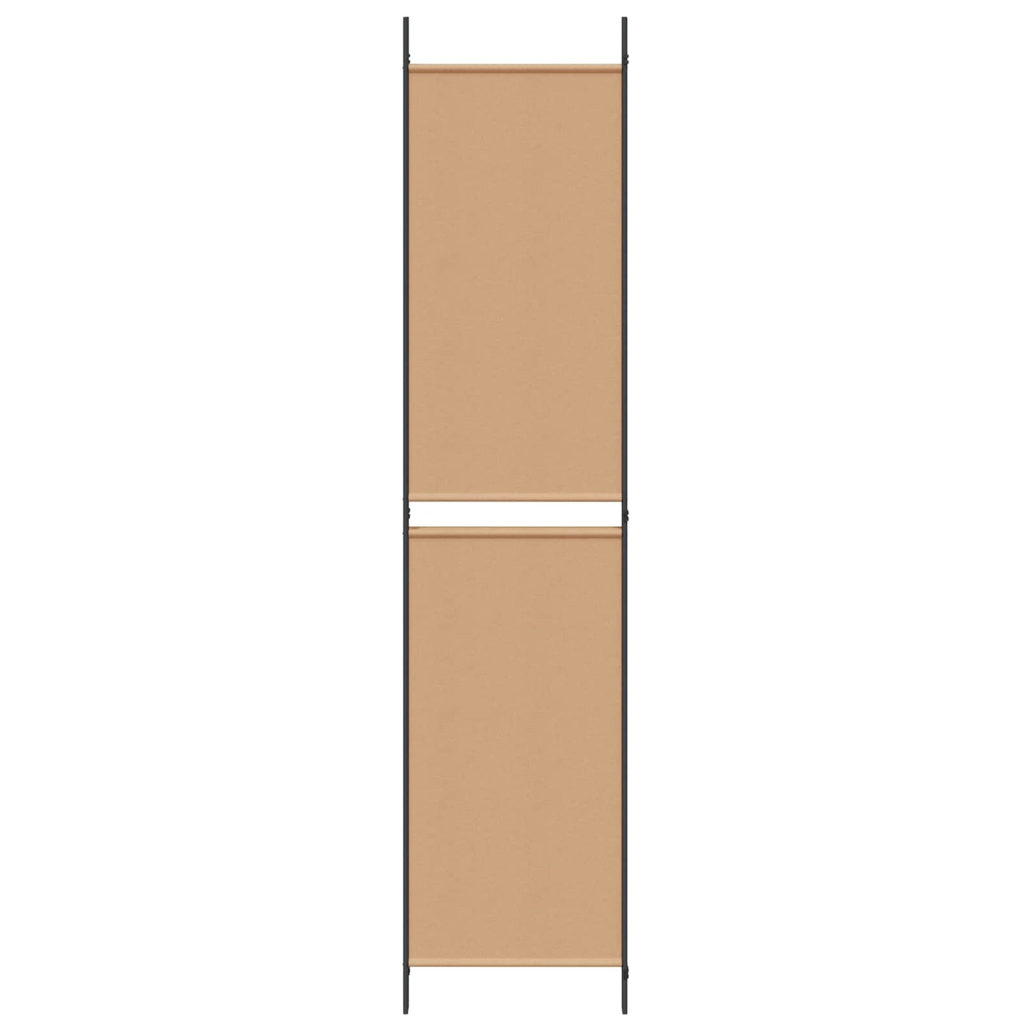 3-Panel Room Divider Beige 150 x 220 cm Stof