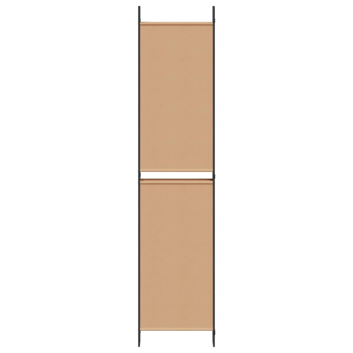 6-Panelen Kamerscherm Beige 300 x 220 cm Stof