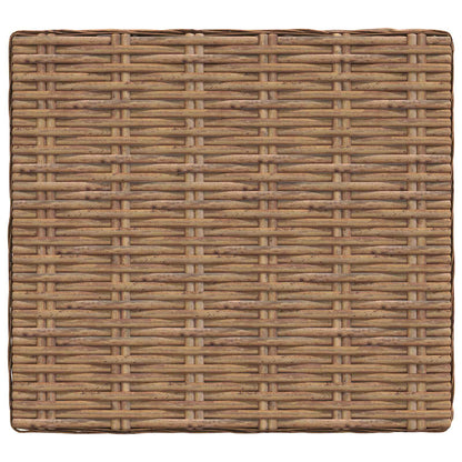 5 st Rieten Loungeset met Kussens GENDT Natuurlijk rattan