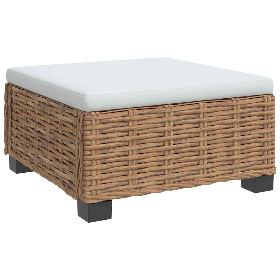 7 st Rieten Loungeset met Kussens GENDT Natuurlijk rattan