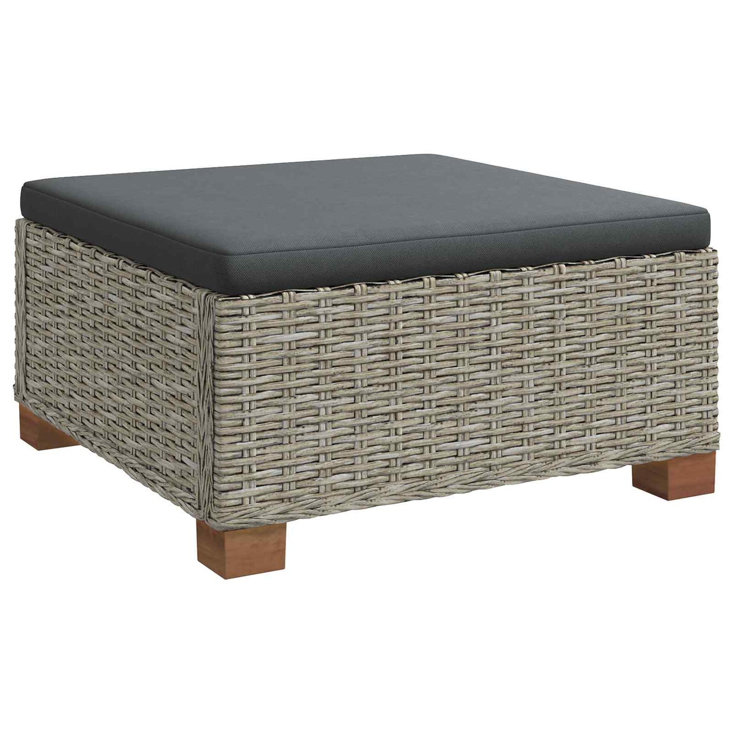 6 st Rieten Loungeset met Kussens GENDT Natuurlijk rattan