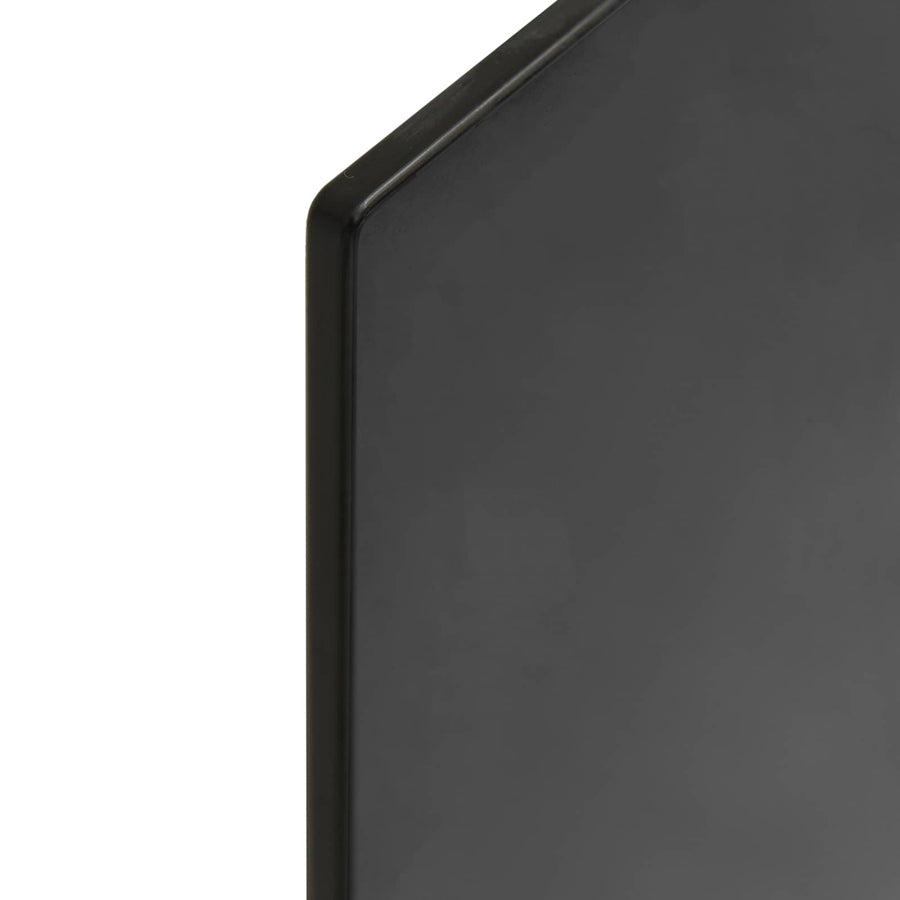 Tafelblad 4 pcs Zwart Glas