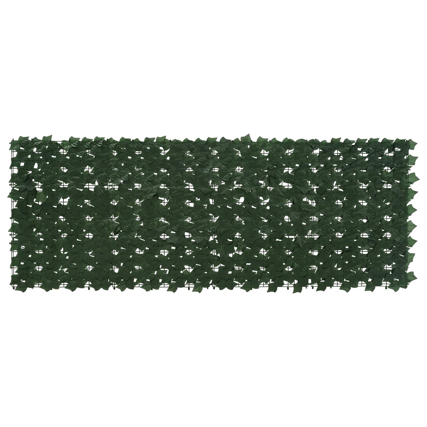 Balkonscherm met bladeren Donkergroen 200 x 75 cm