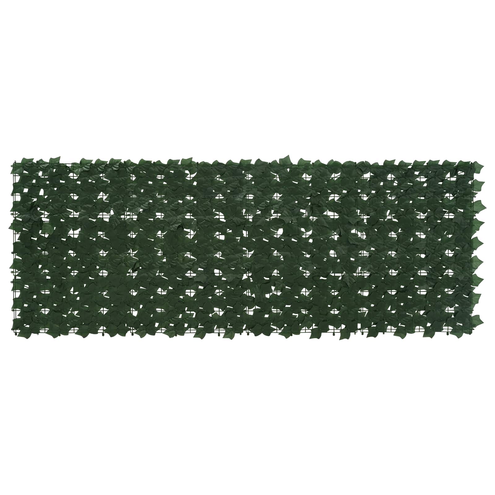 Balkonscherm met bladeren Donkergroen 200 x 75 cm