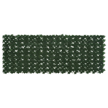 Balkonscherm met bladeren Donkergroen 200 x 75 cm