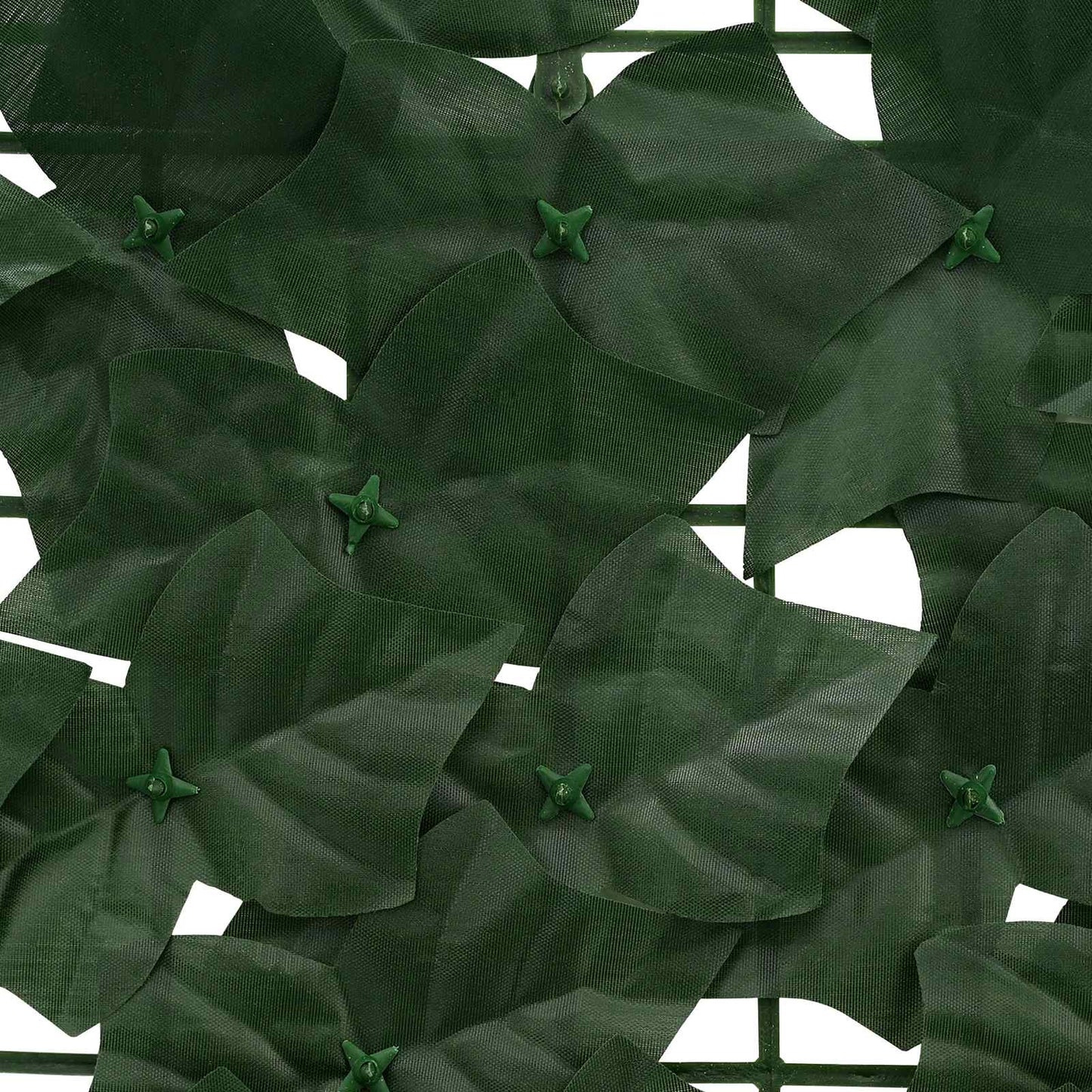 Balkonscherm met bladeren Donkergroen 300 x 75 cm