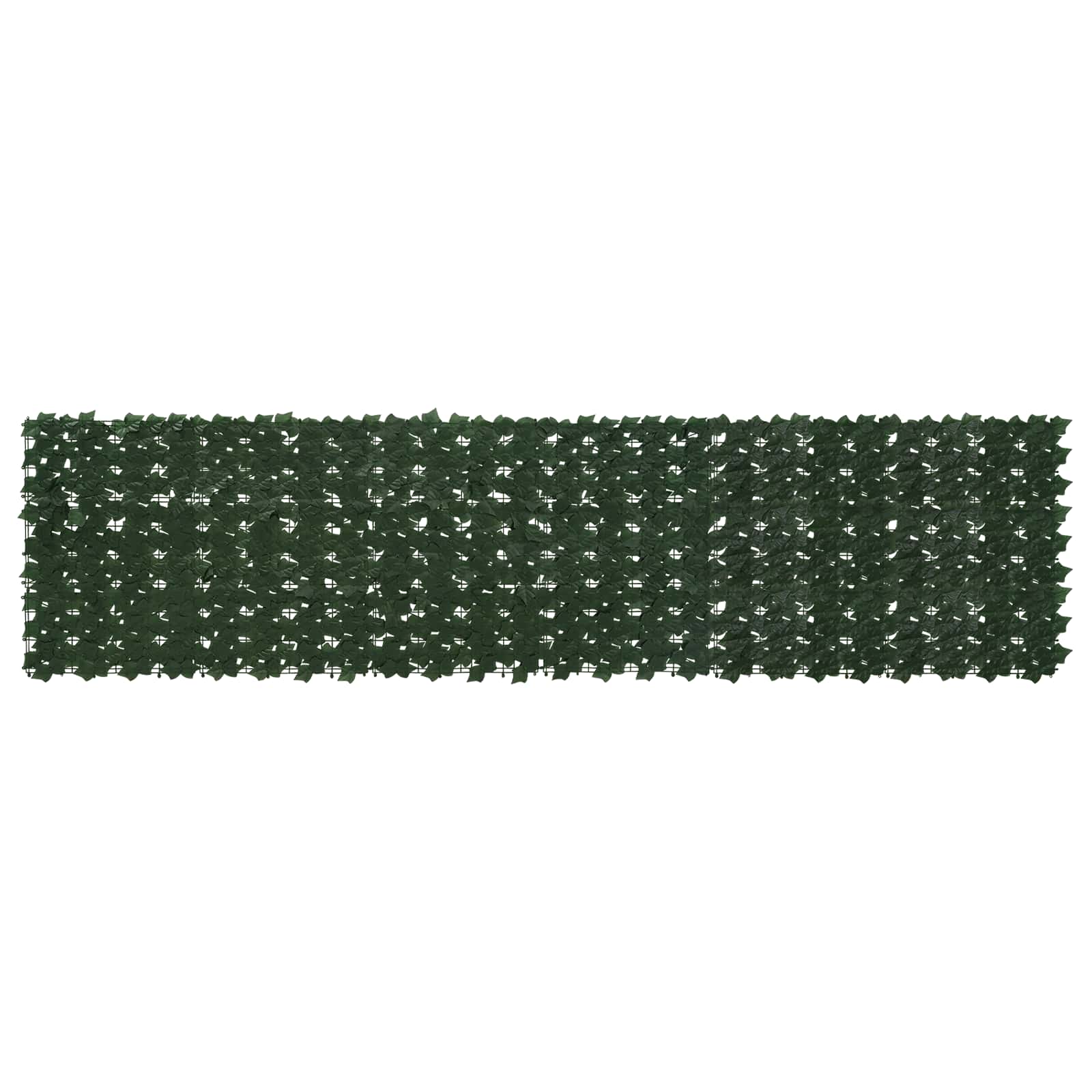 Balkonscherm met bladeren Donkergroen 300 x 75 cm