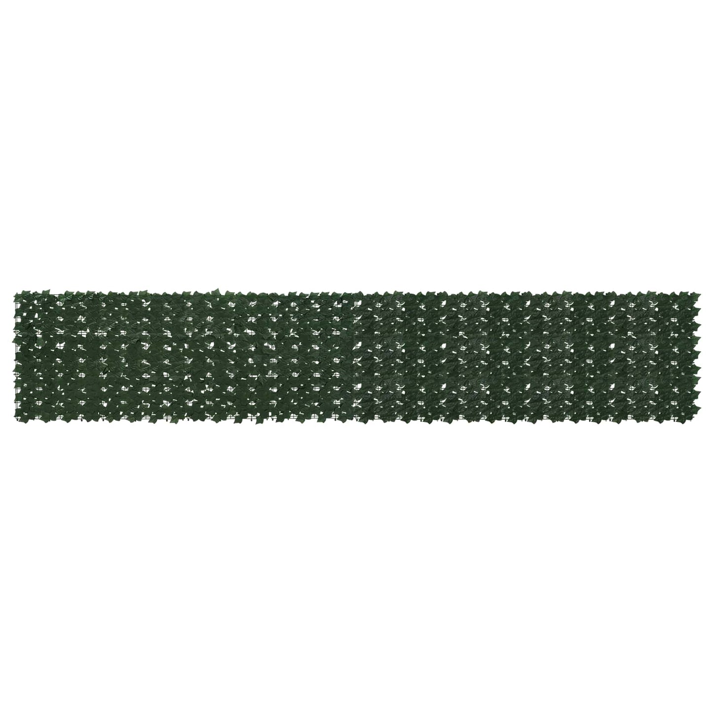 Balkonscherm met bladeren Donkergroen 400 x 75 cm