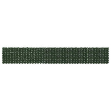 Balkonscherm met bladeren Donkergroen 500 x 75 cm