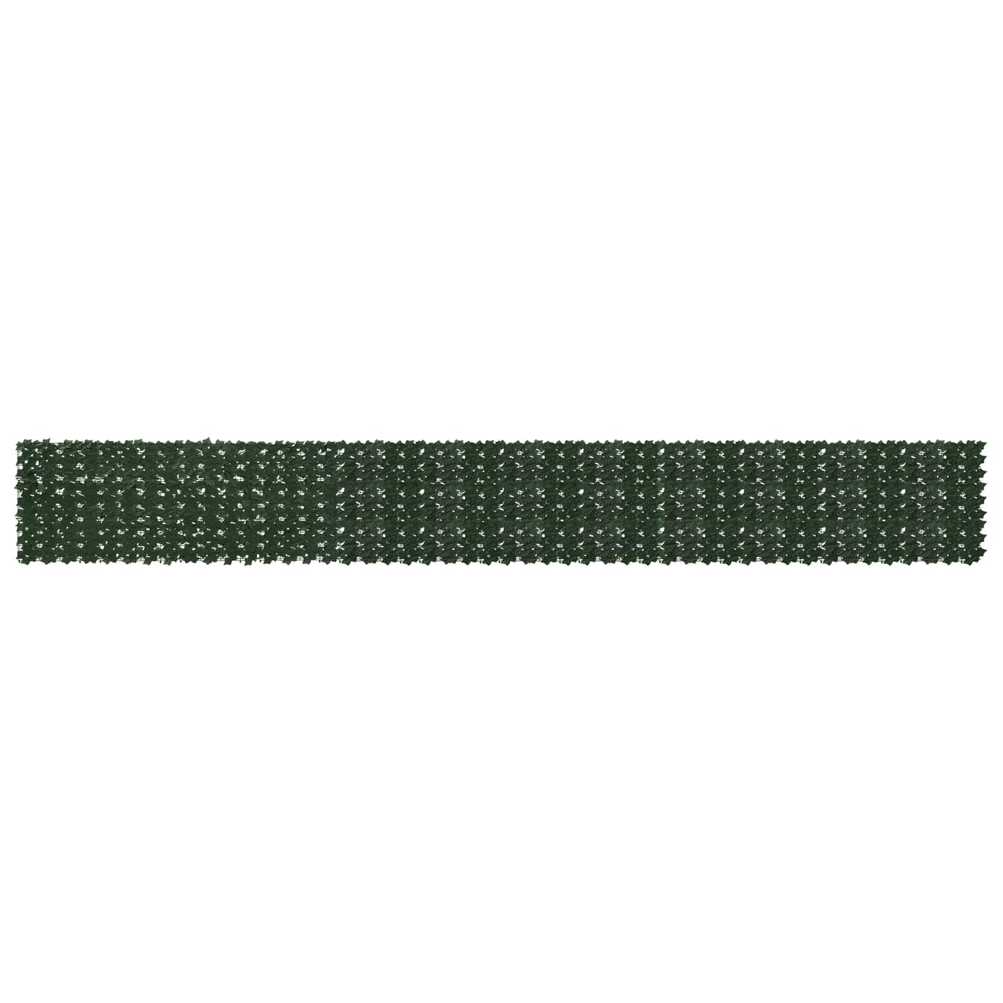 Balkonscherm met bladeren Donkergroen 600 x 75 cm