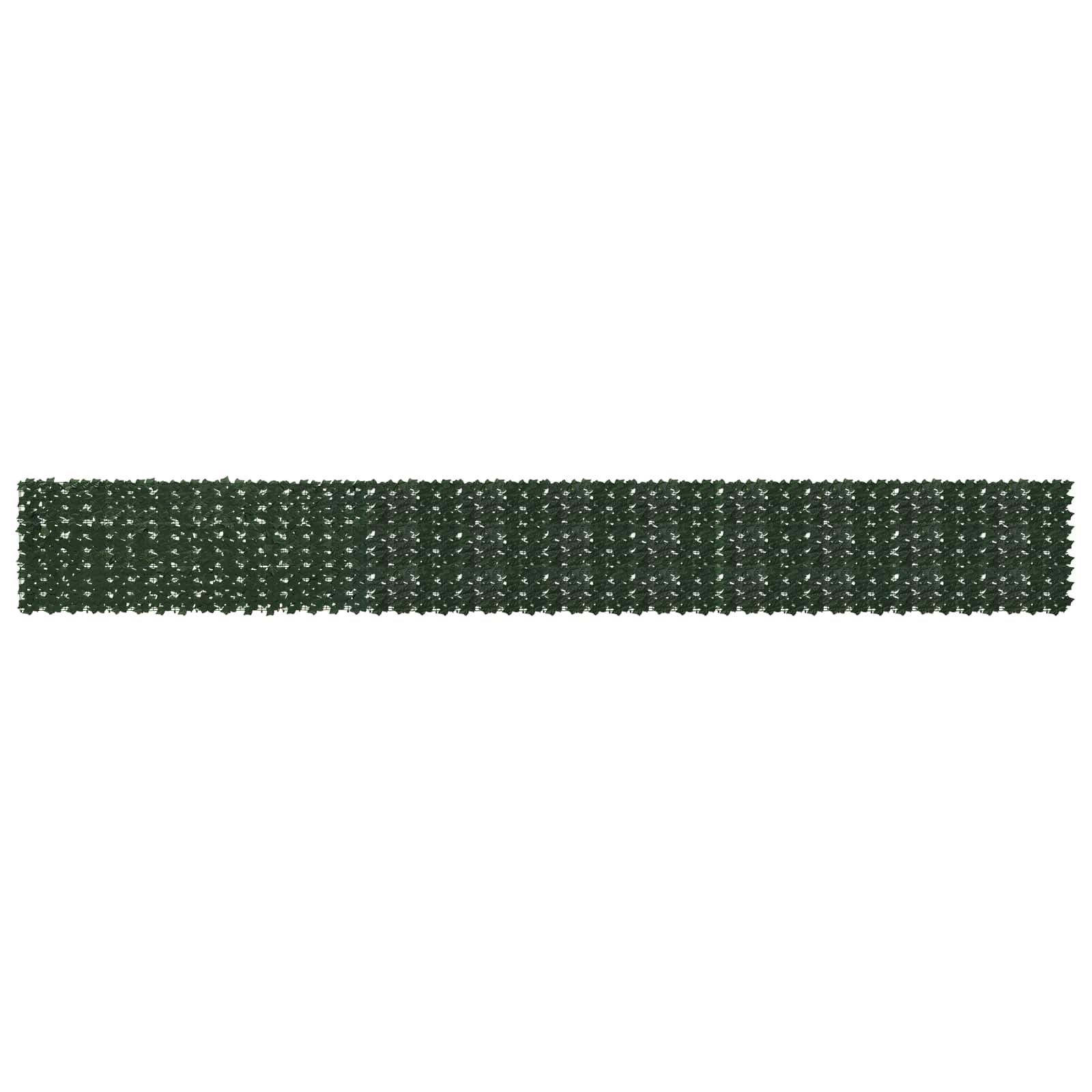 Balkonscherm met bladeren Donkergroen 600 x 75 cm