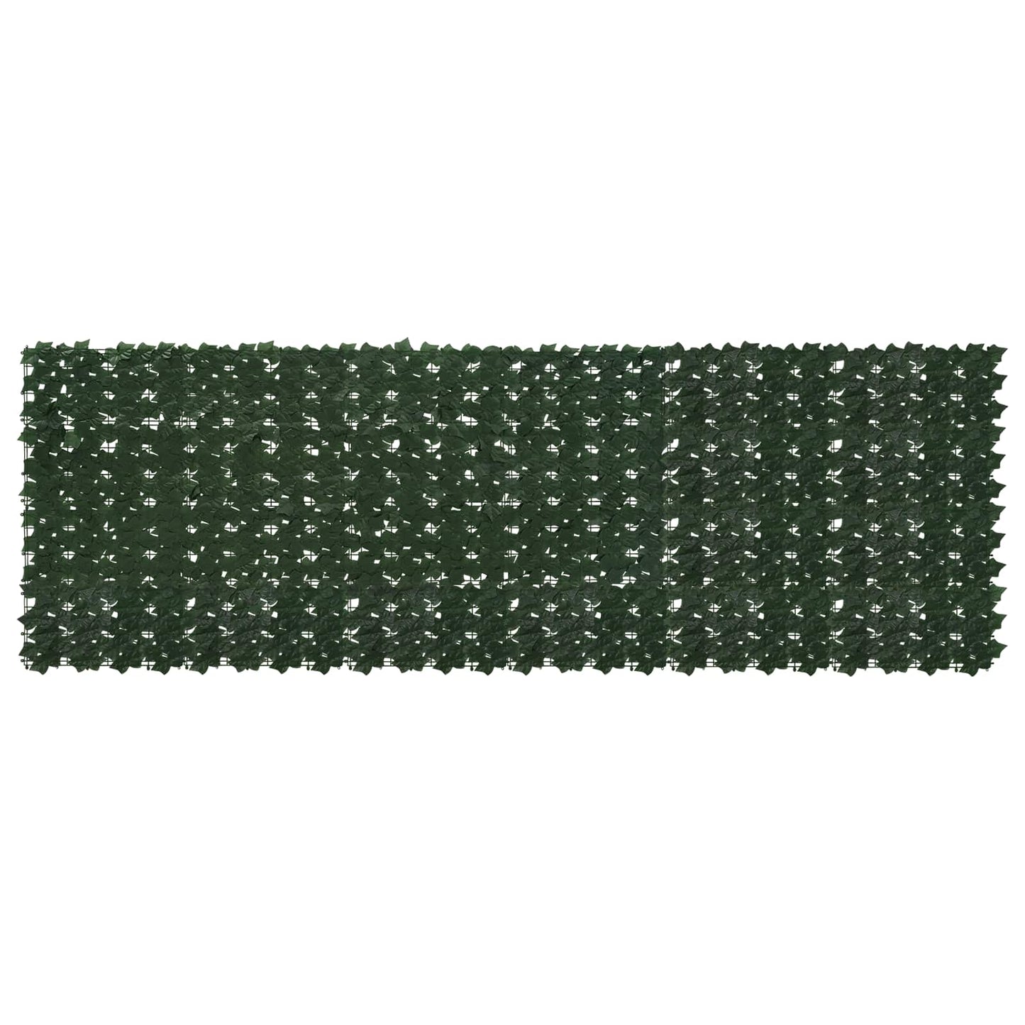 Balkonscherm met bladeren Donkergroen 300 x 100 cm