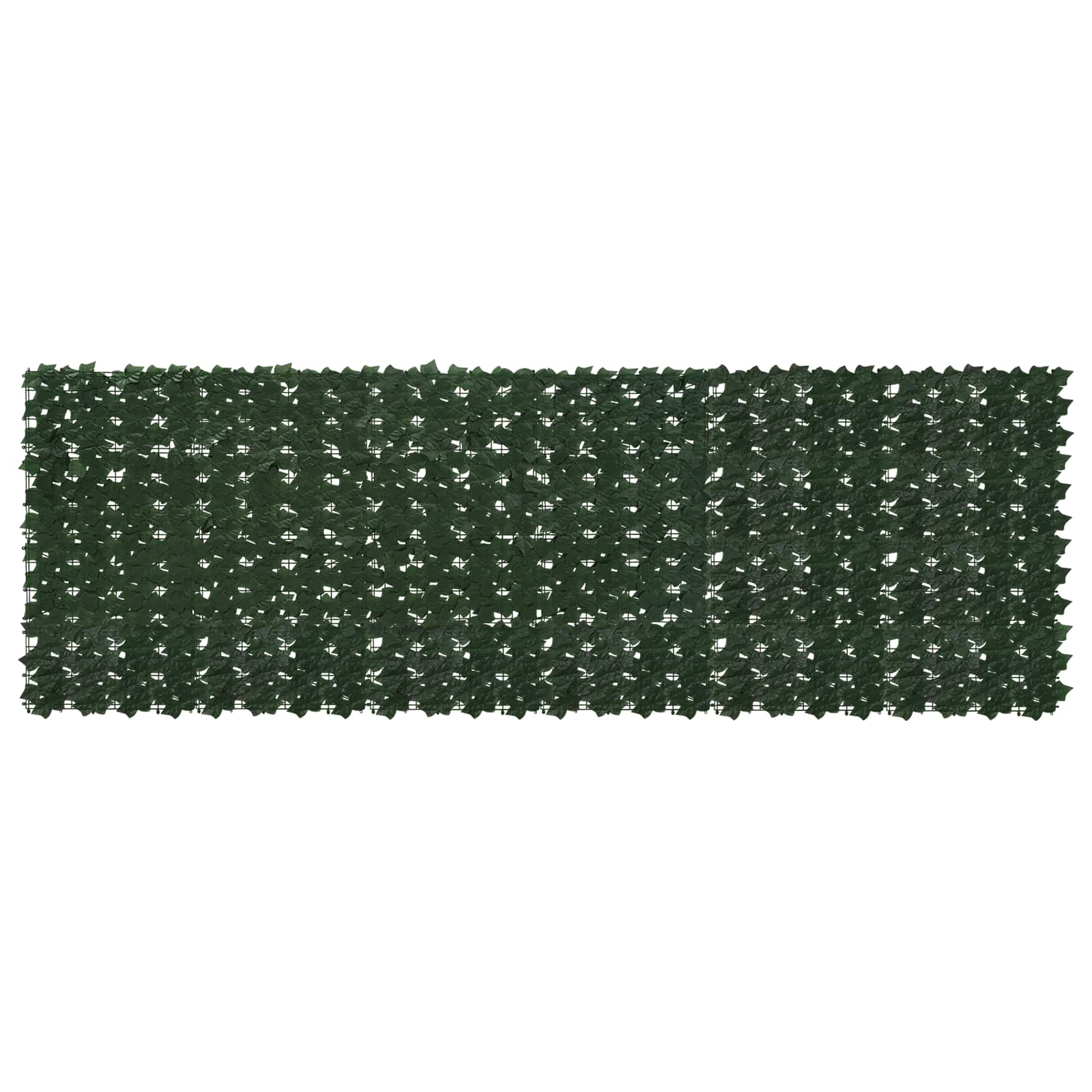Balkonscherm met bladeren Donkergroen 300 x 100 cm
