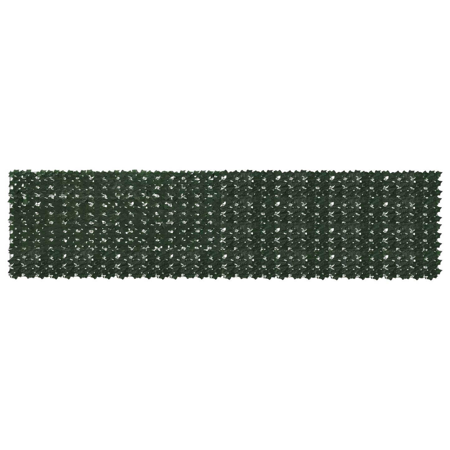 Balkonscherm met bladeren Donkergroen 400 x 100 cm