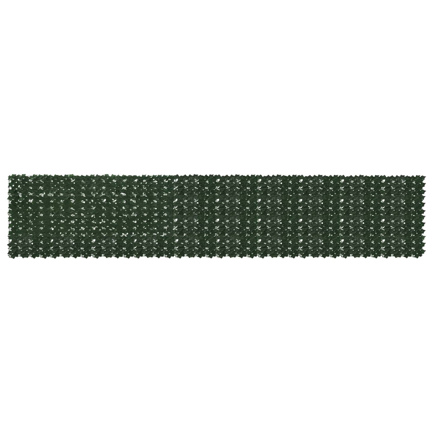 Balkonscherm met bladeren Donkergroen 500 x 100 cm