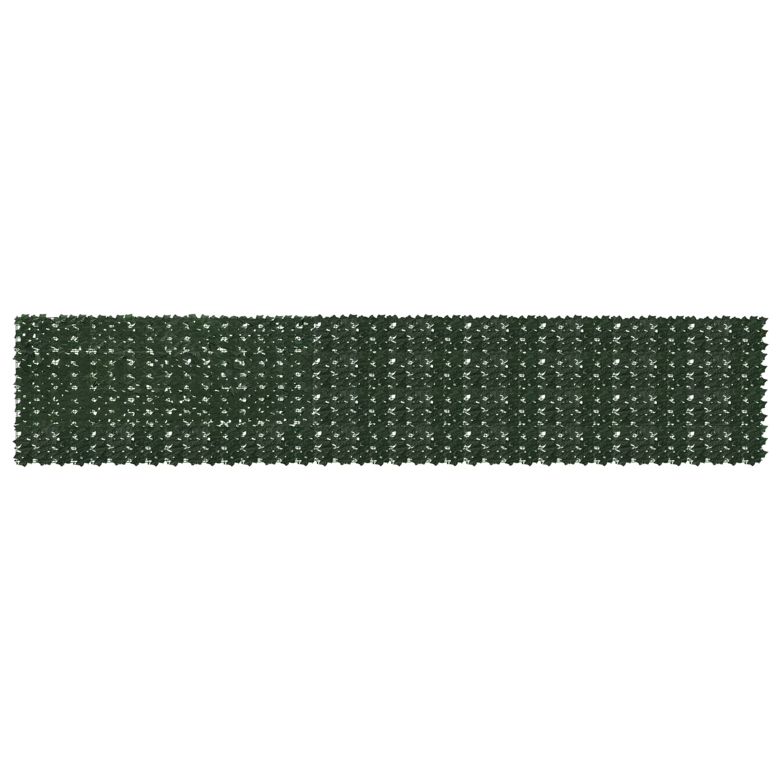 Balkonscherm met bladeren Donkergroen 500 x 100 cm