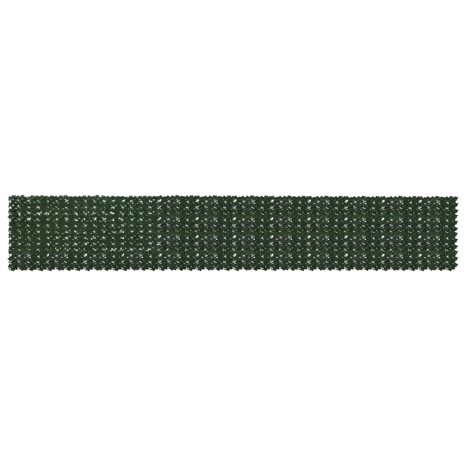 Balkonscherm met bladeren Donkergroen 600 x 100 cm