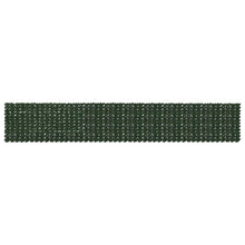 Balkonscherm met bladeren Donkergroen 600 x 100 cm