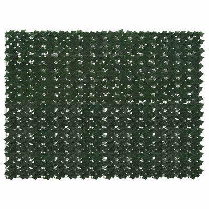 Balkonscherm met bladeren Donkergroen 200 x 150 cm