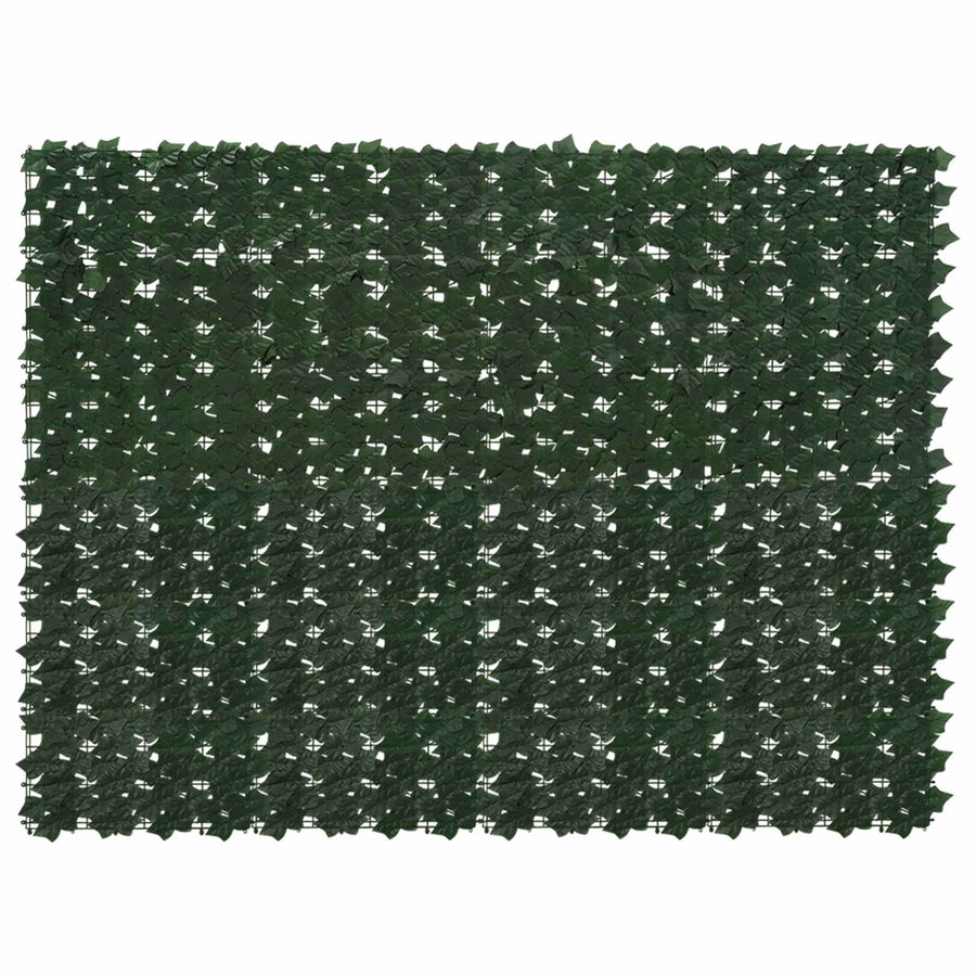 Balkonscherm met bladeren Donkergroen 200 x 150 cm