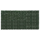 Balcony Screen with Leaves Dark Green 300 x 150 cm