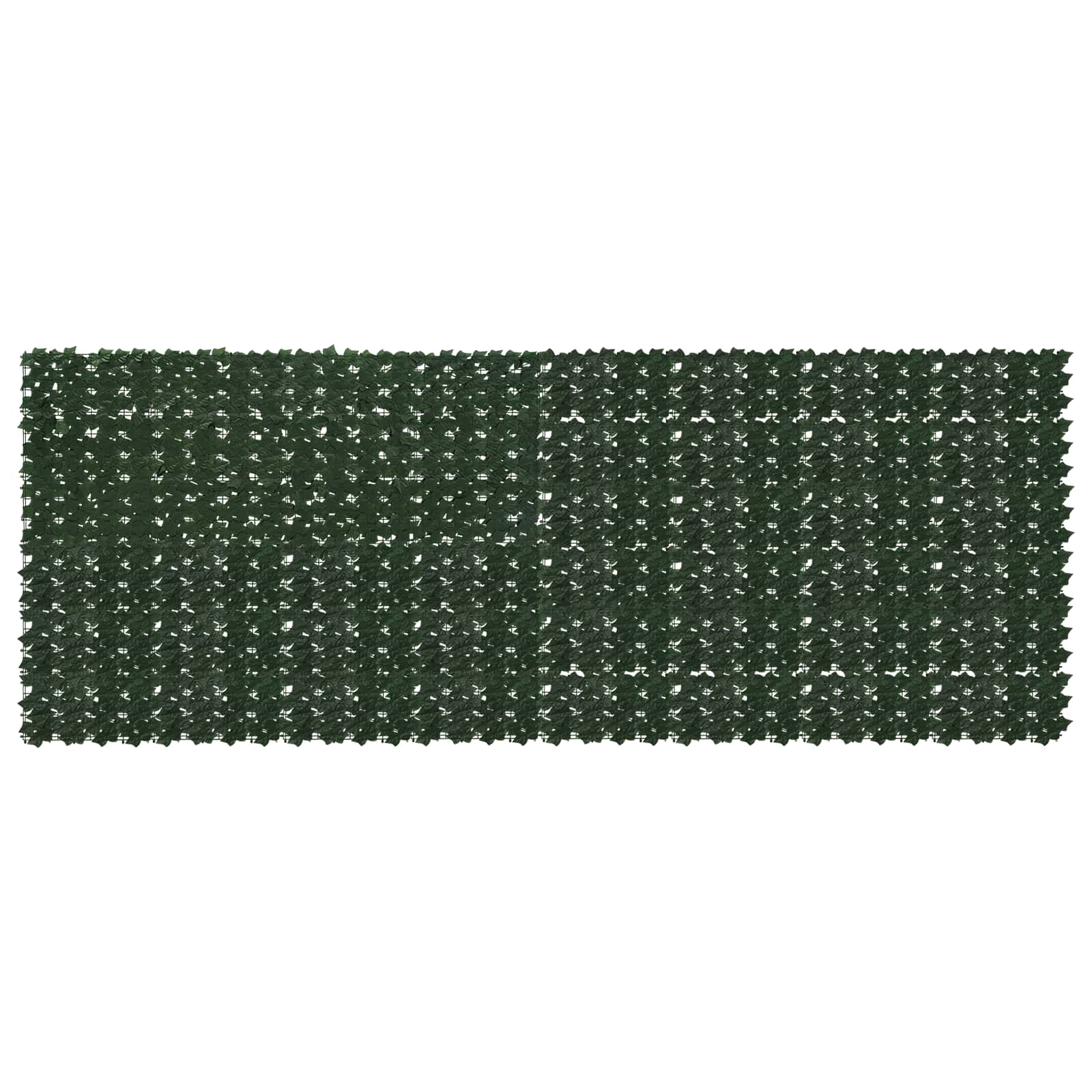 Balkonscherm met bladeren Donkergroen 400 x 150 cm