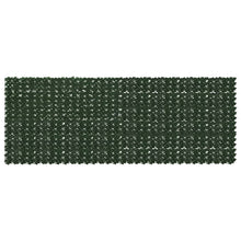 Balkonscherm met bladeren Donkergroen 400 x 150 cm