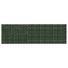 Balkonscherm met bladeren Donkergroen 500 x 150 cm