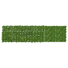 Balkonscherm met bladeren Groen en Geel 300 x 75 cm