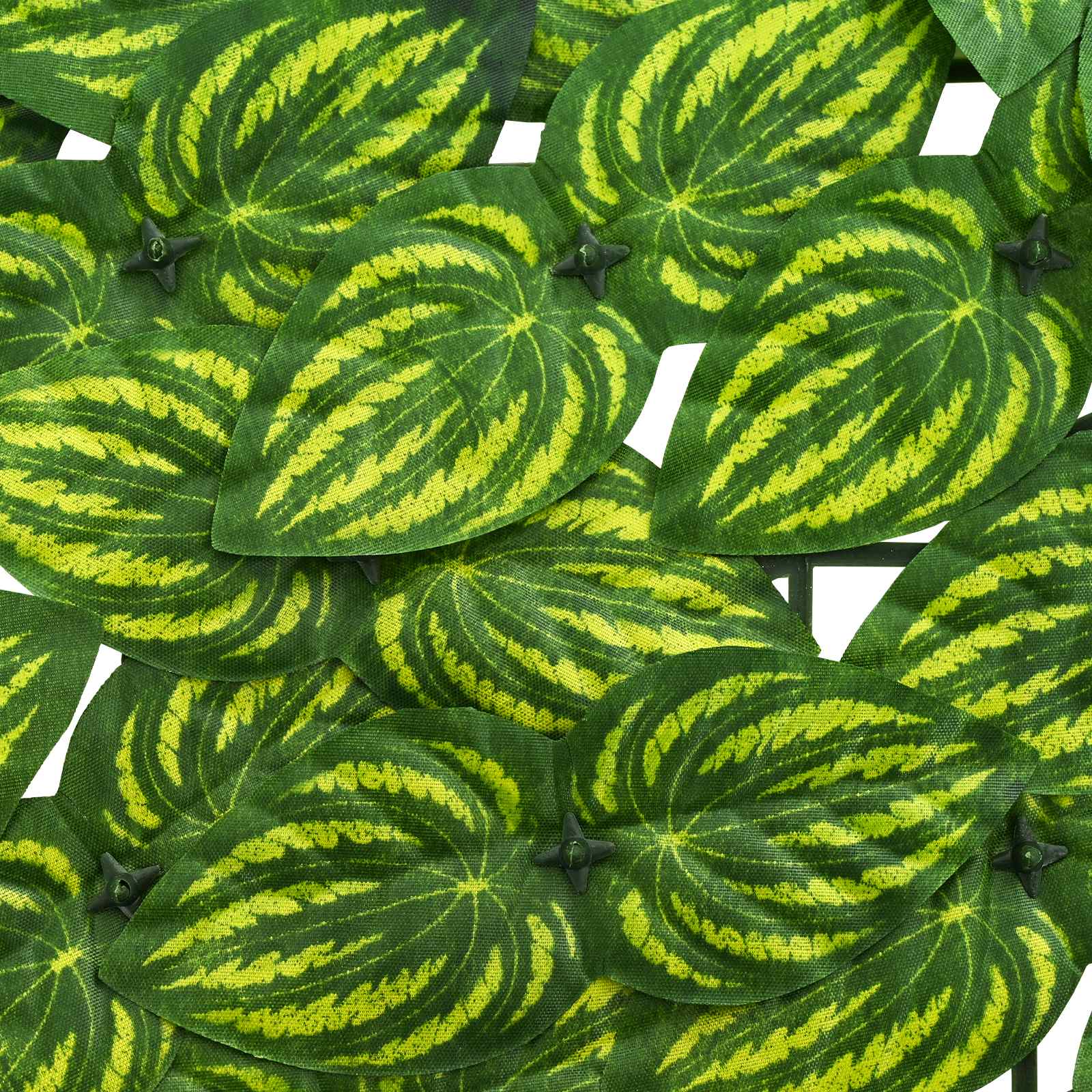 Balkonscherm met bladeren Groen en Geel 500 x 75 cm