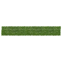Balkonscherm met bladeren Groen en Geel 500 x 75 cm