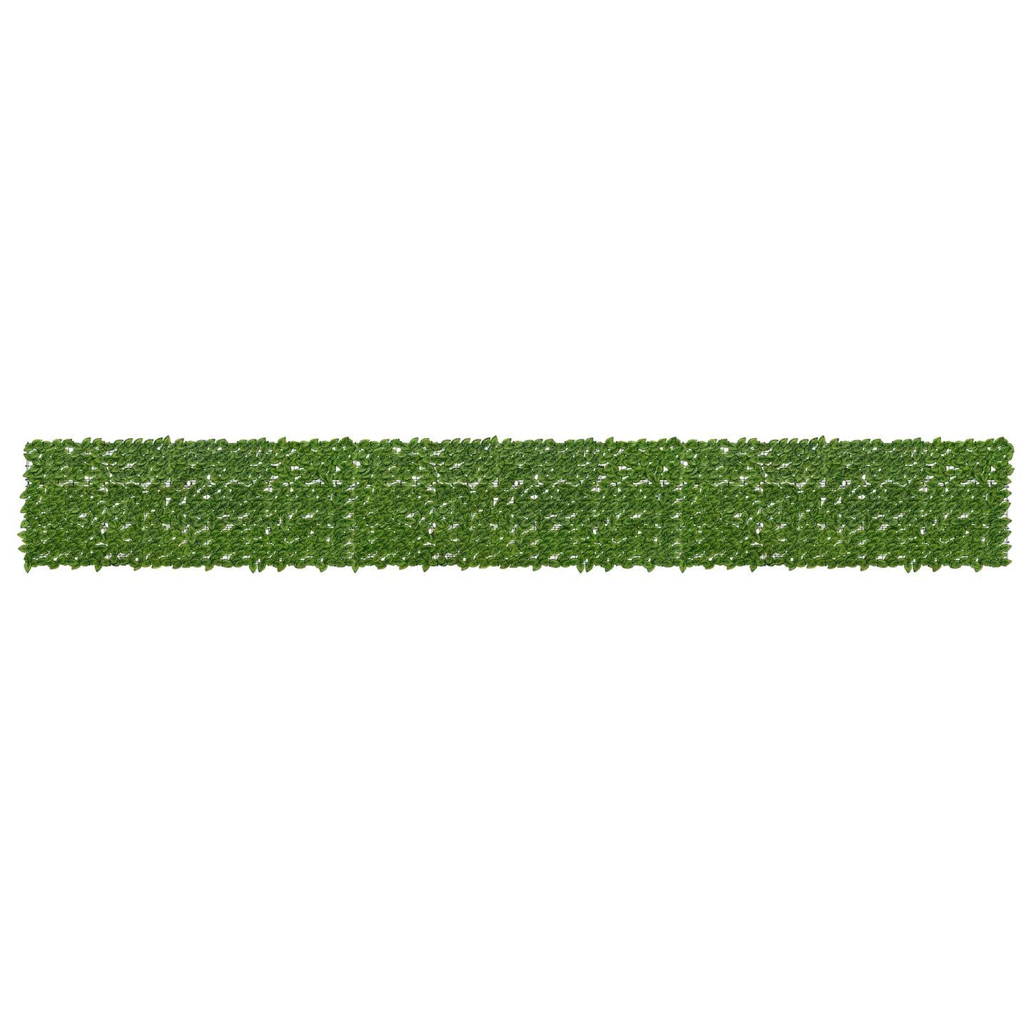 Balkonscherm met bladeren Groen en Geel 600 x 75 cm