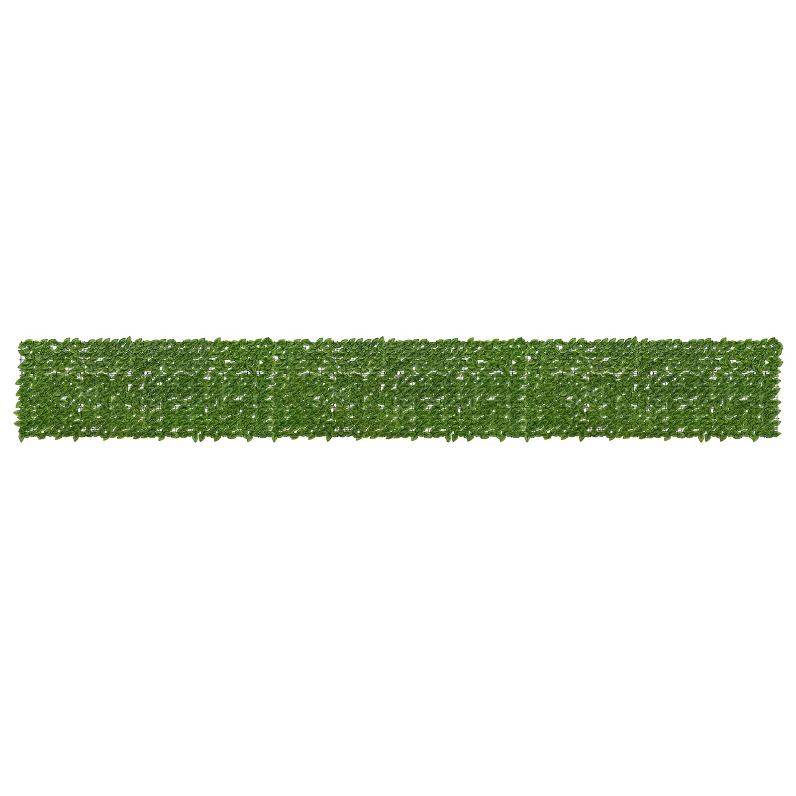 Balkonscherm met bladeren Groen en Geel 600 x 75 cm