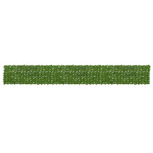 Balkonscherm met bladeren Groen en Geel 600 x 75 cm