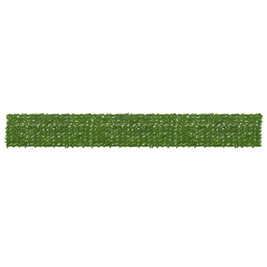 Balkonscherm met bladeren Groen en Geel 600 x 75 cm