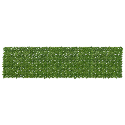 Balkonscherm met bladeren Groen en Geel 400 x 100 cm