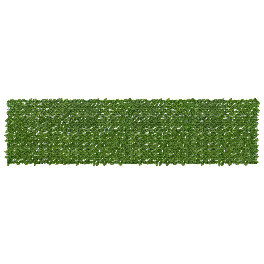 Balkonscherm met bladeren Groen en Geel 400 x 100 cm