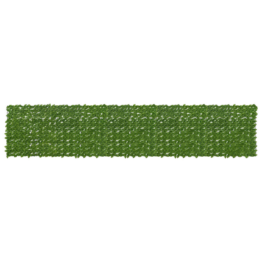 Balkonscherm met bladeren Groen en Geel 500 x 100 cm