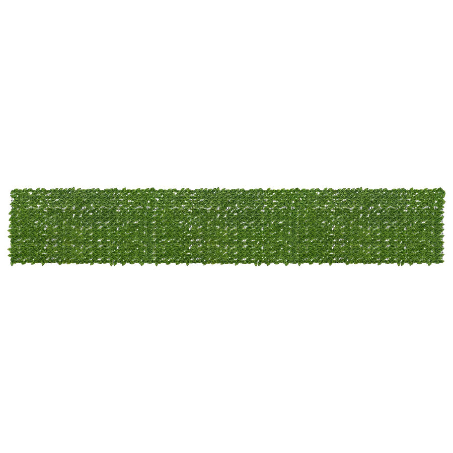 Balkonscherm met bladeren Groen en Geel 600 x 100 cm