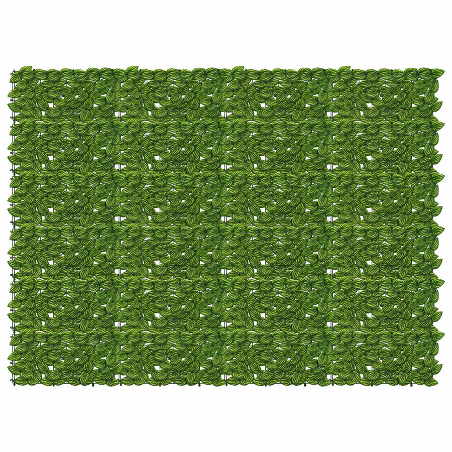Balkonscherm met bladeren Groen en Geel 200 x 150 cm
