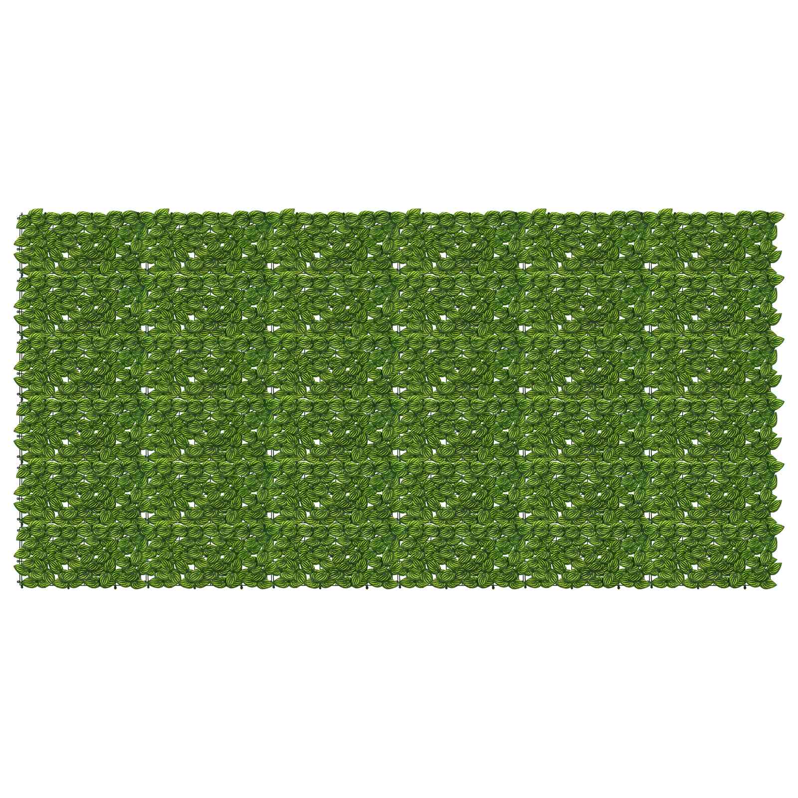 Balkonscherm met bladeren Groen en Geel 300 x 150 cm