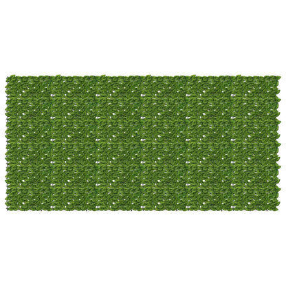 Balkonscherm met bladeren Groen en Geel 300 x 150 cm